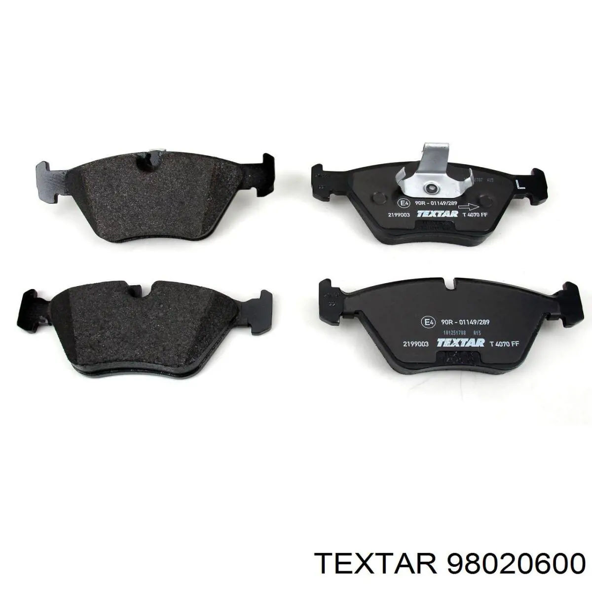 Comprar 98020600 Textar Sensor de desgaste de las pastillas de freno delanteras