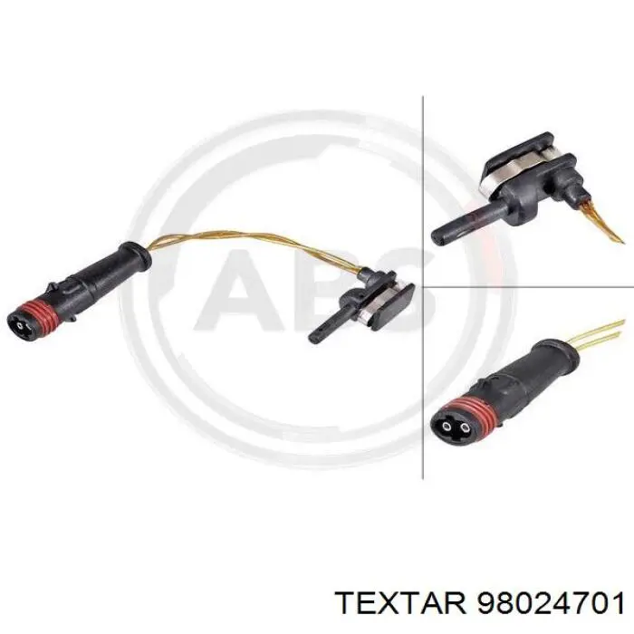 Sensor de desgaste de pastillas de freno trasero Textar 98024701 precio, desde 3,07 EUR