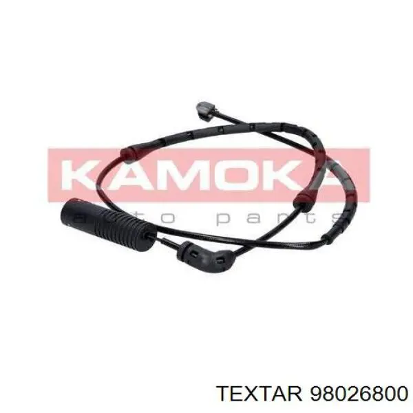 Sensor de desgaste de pastillas de freno trasero 98026800 Textar