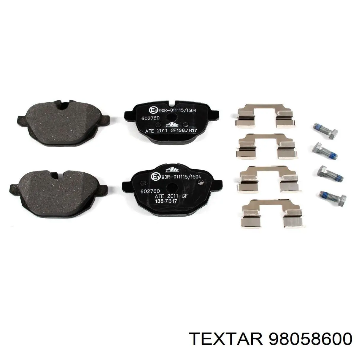 Comprar 98058600 Textar Sensor de desgaste de pastillas de freno trasero