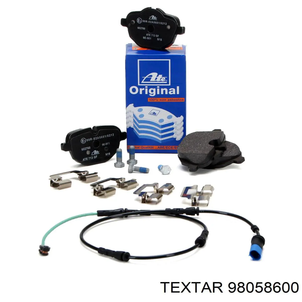 Comprar 98058600 Textar Sensor de desgaste de pastillas de freno trasero