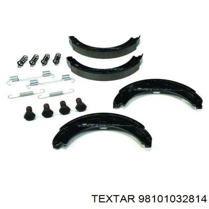 Juego de zapatas de frenos, freno de estacionamiento Mercedes E C124