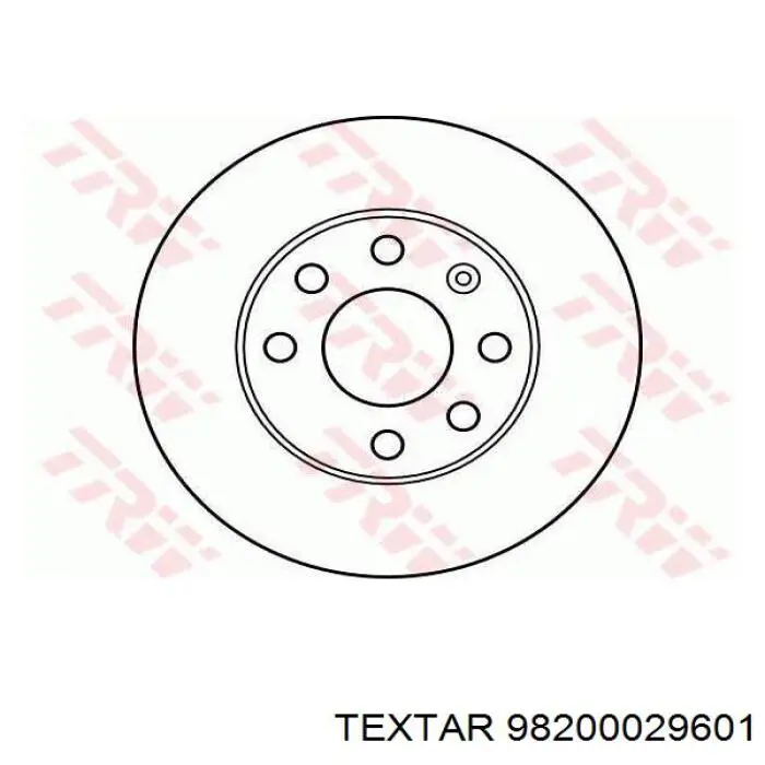 Freno de disco delantero Opel Astra 51, 52, F35, M35