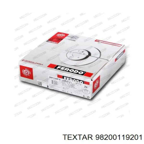 Freno de disco delantero Nissan Versa E12X