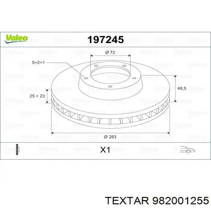 Freno de disco delantero Mazda 6 GY