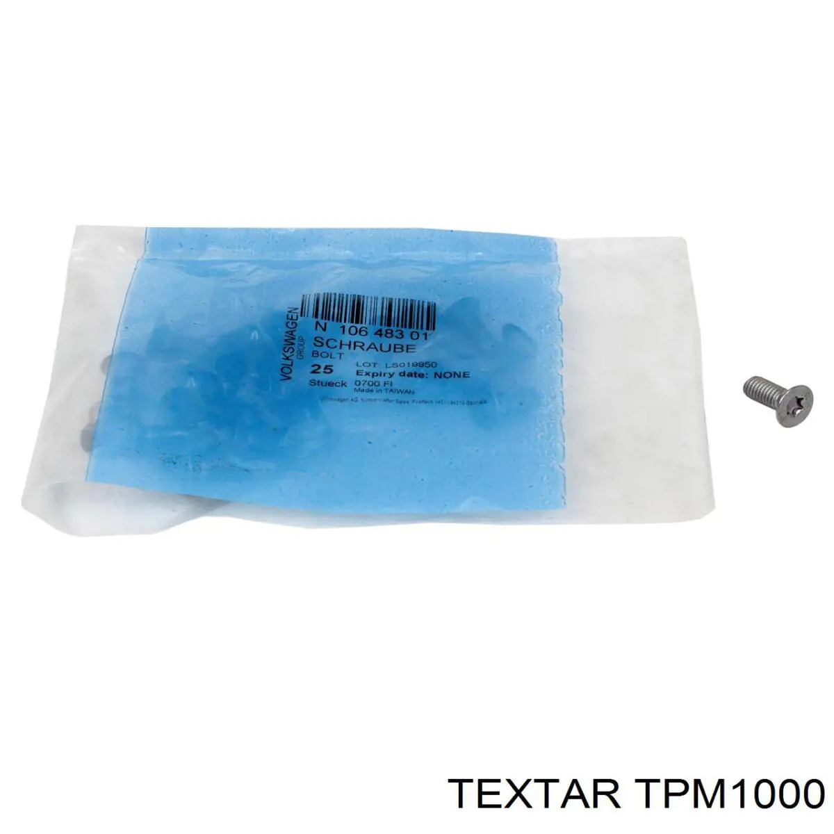 TPM1000 Textar tornillo (tuerca de sujeción)