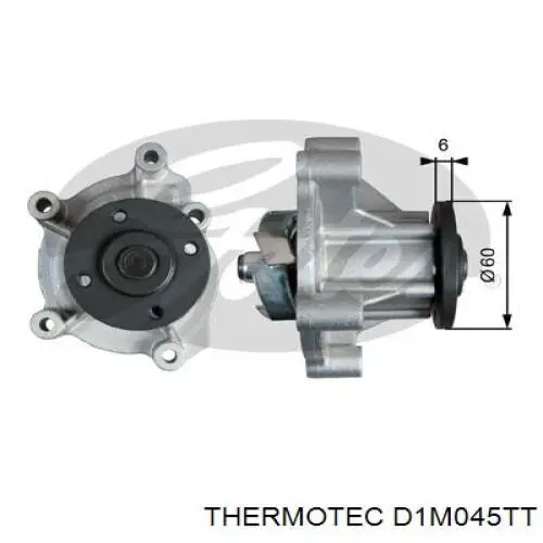 D1M045TT Thermotec bomba de agua