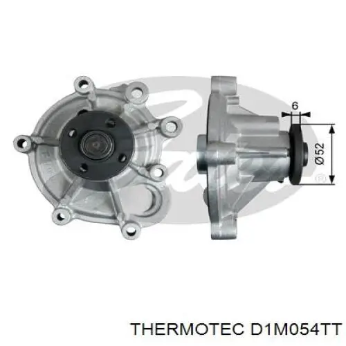 Comprar CP421000S Mahle Original Bomba de agua para motor