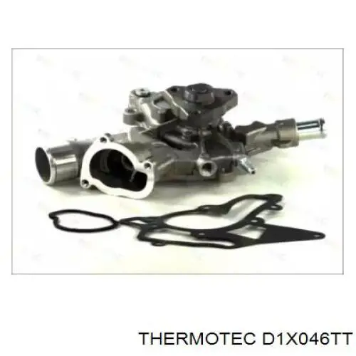 D1X046TT Thermotec Bomba refrigerante coche