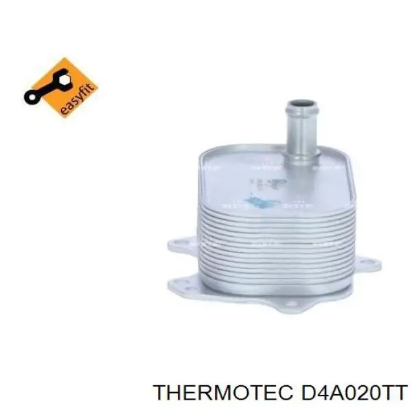 D4A020TT Thermotec radiador de aceite, bajo de filtro