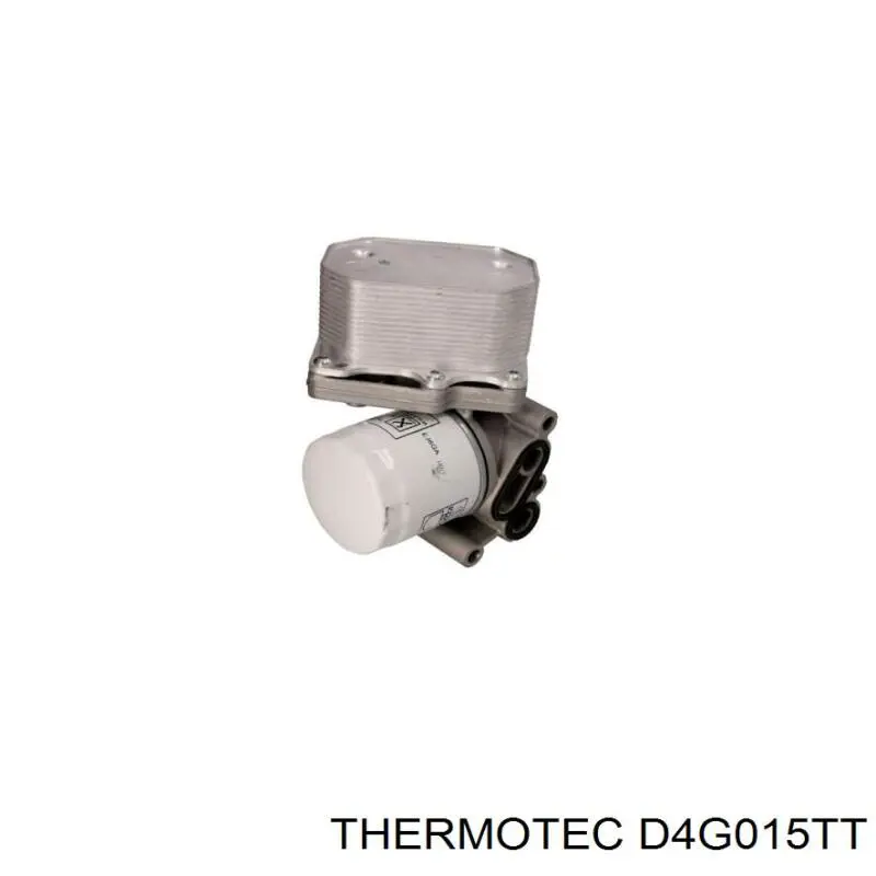 D4G015TT Thermotec radiador de aceite, bajo de filtro