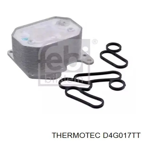 D4G017TT Thermotec radiador de aceite, bajo de filtro