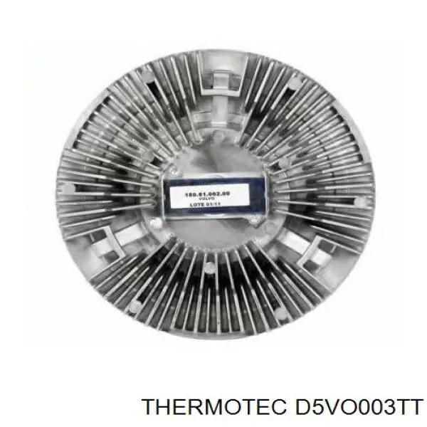 D5VO003TT Thermotec embrague, ventilador del radiador