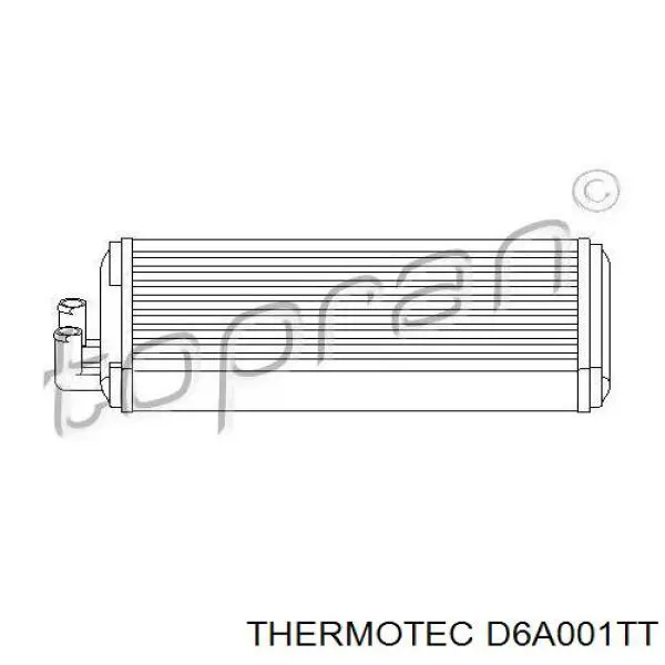 D6A001TT Thermotec radiador de calefacción