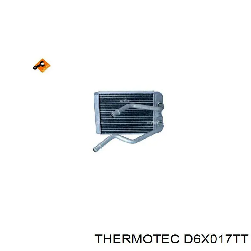 D6X017TT Thermotec radiador de calefacción