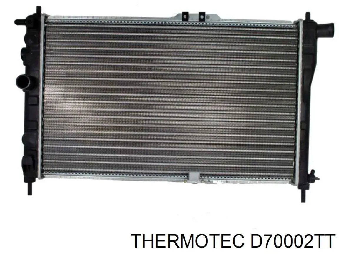 D70002TT Thermotec radiador refrigeración del motor