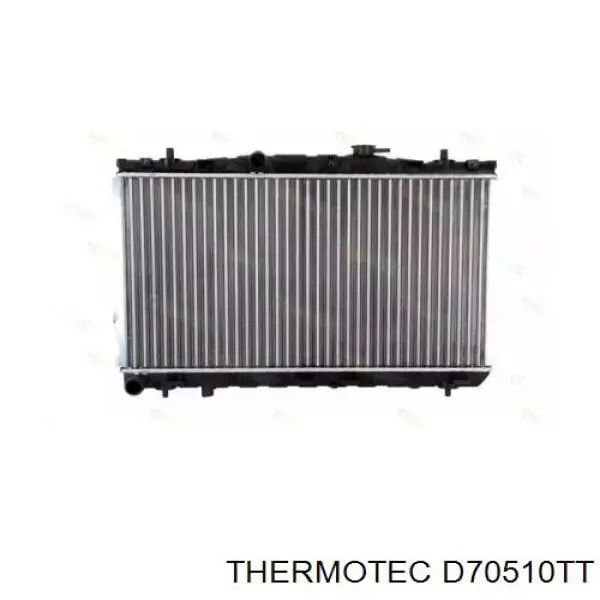 D70510TT Thermotec radiador refrigeración del motor