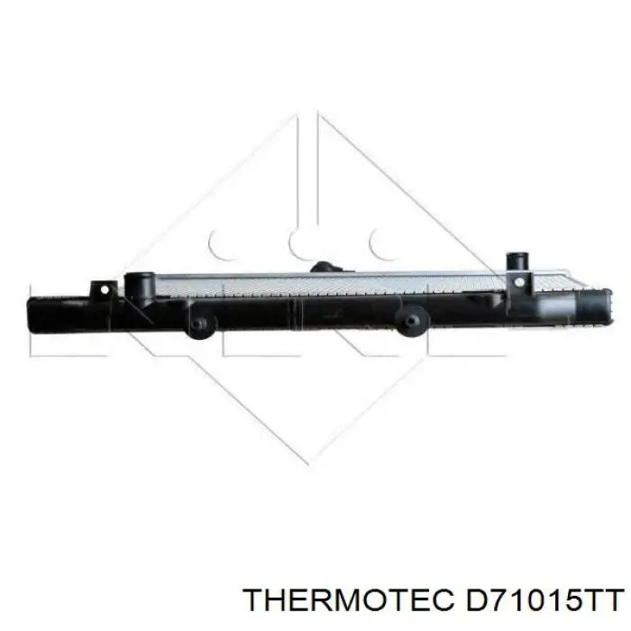 D71015TT Thermotec radiador refrigeración del motor