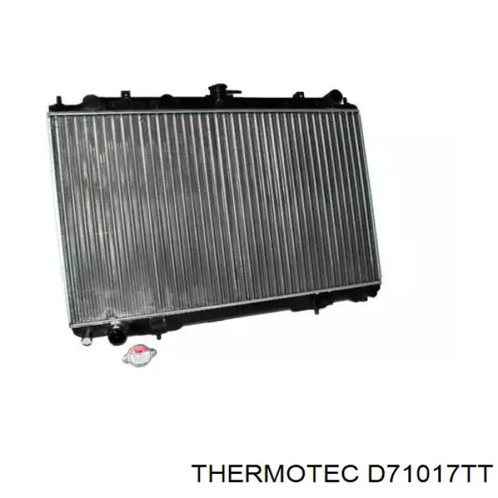 Comprar D71017TT Thermotec Radiador de auto