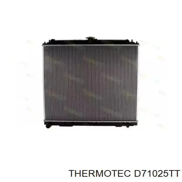 Radiador refrigeración del motor Nissan Navara D40