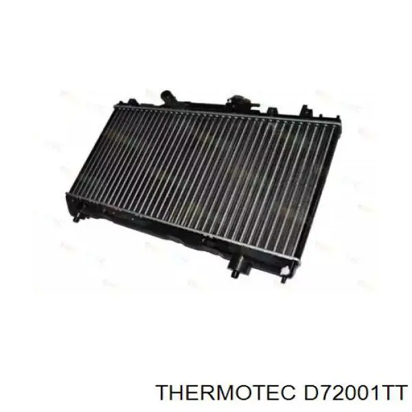 D72001TT Thermotec radiador refrigeración del motor