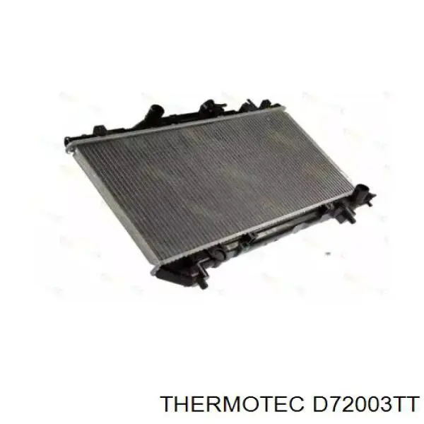 D72003TT Thermotec radiador refrigeración del motor