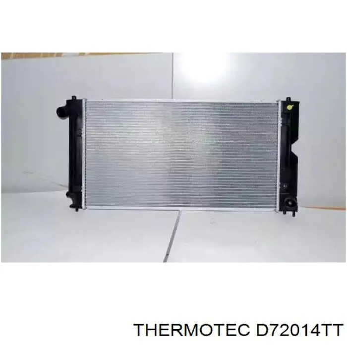 D72014TT Thermotec radiador refrigeración del motor