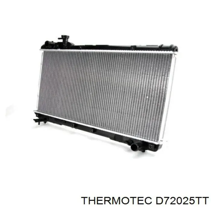 D72025TT Thermotec radiador refrigeración del motor