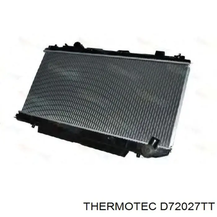 D72027TT Thermotec radiador refrigeración del motor