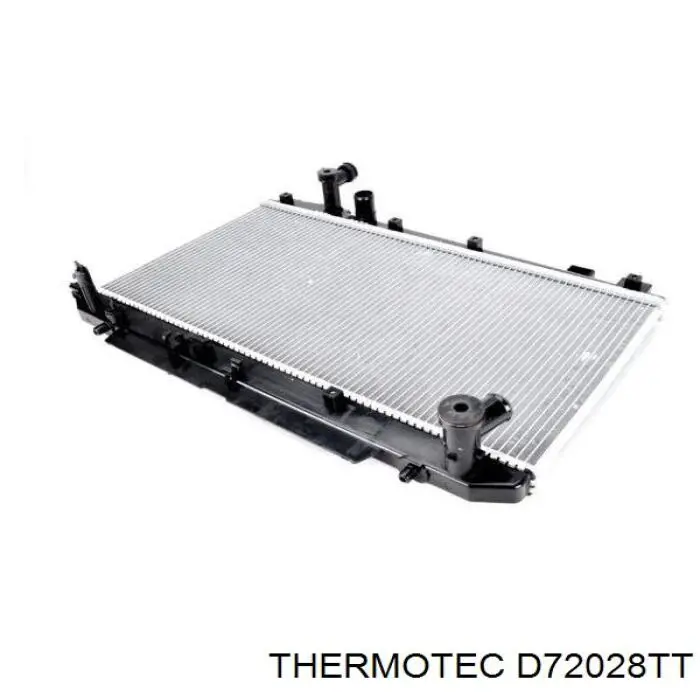 D72028TT Thermotec radiador refrigeración del motor