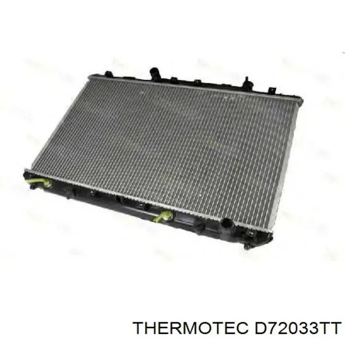 D72033TT Thermotec radiador refrigeración del motor