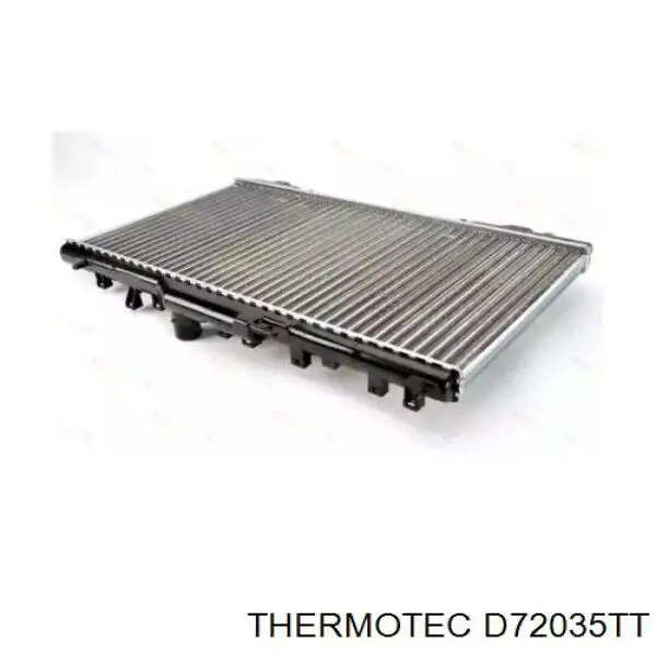 D72035TT Thermotec radiador refrigeración del motor