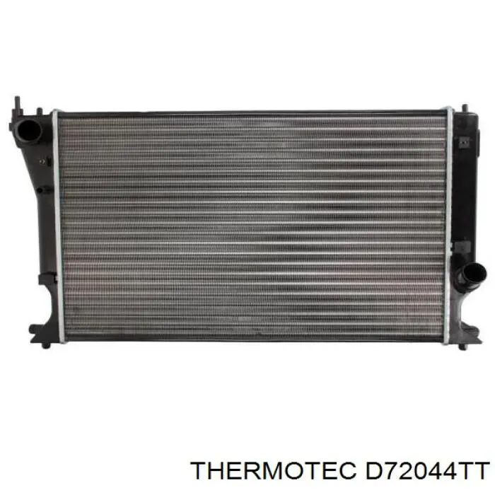 D72044TT Thermotec radiador refrigeración del motor