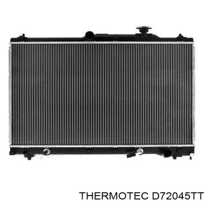 D72045TT Thermotec radiador refrigeración del motor