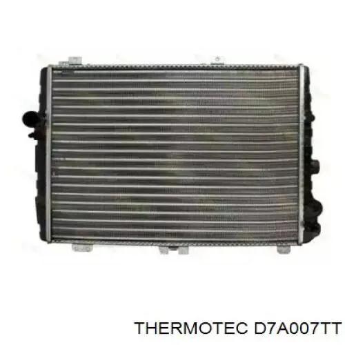 D7A007TT Thermotec radiador refrigeración del motor