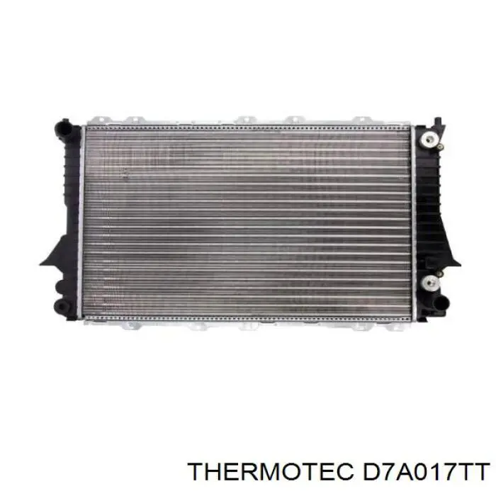 D7A017TT Thermotec radiador refrigeración del motor