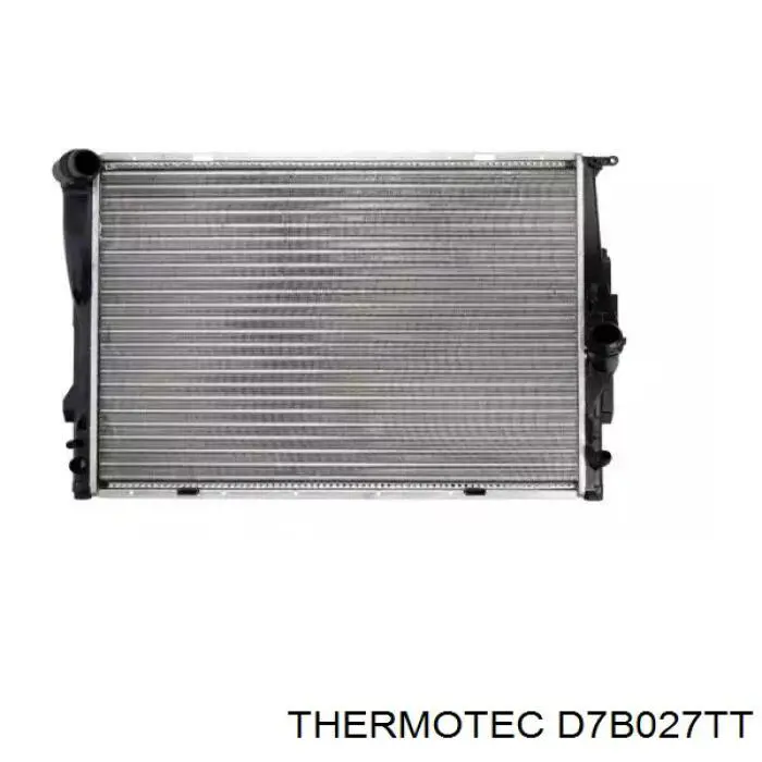 D7B027TT Thermotec radiador refrigeración del motor