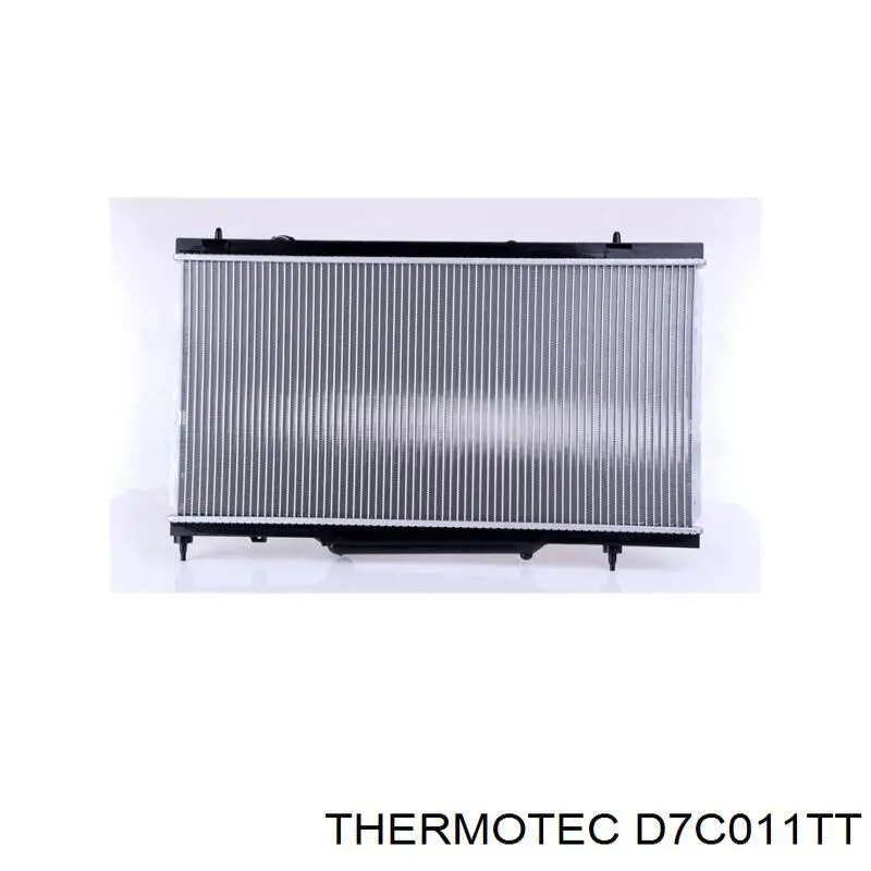 D7C011TT Thermotec radiador refrigeración del motor