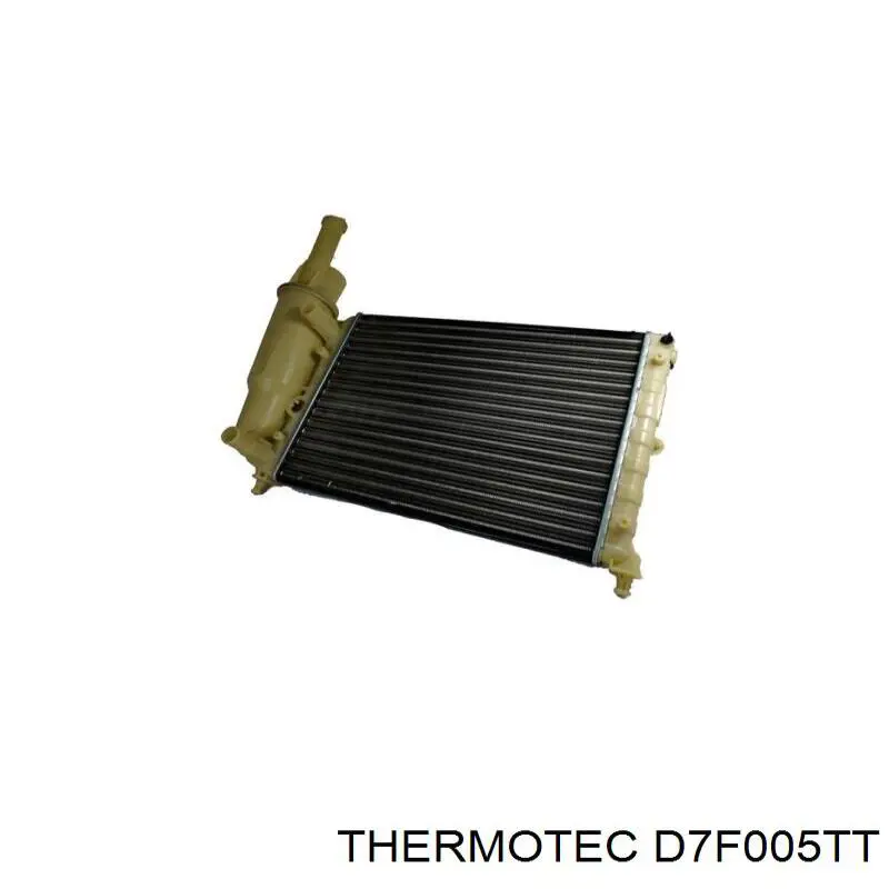 D7F005TT Thermotec radiador refrigeración del motor