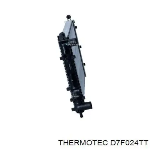 D7F024TT Thermotec radiador refrigeración del motor