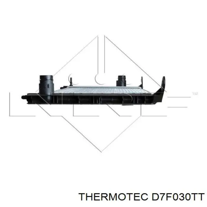 D7F030TT Thermotec radiador refrigeración del motor