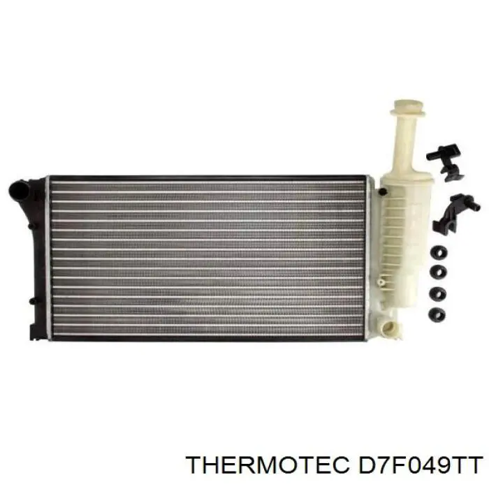 D7F049TT Thermotec radiador refrigeración del motor