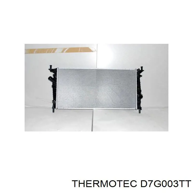 D7G003TT Thermotec radiador refrigeración del motor