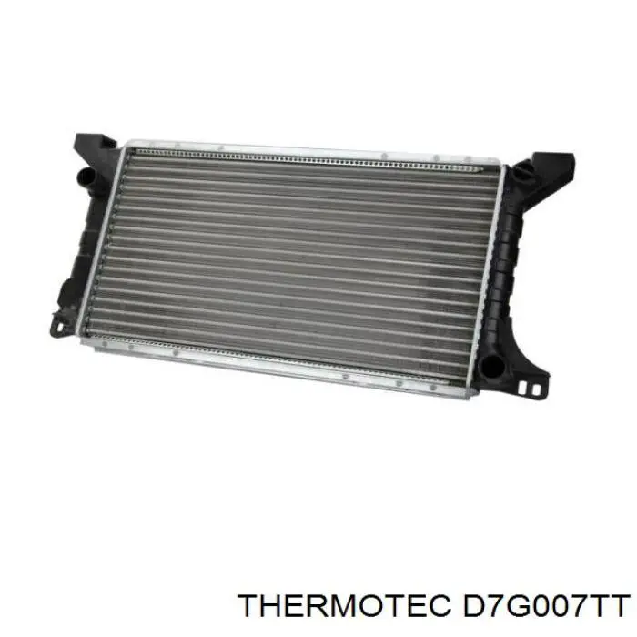 D7G007TT Thermotec radiador refrigeración del motor