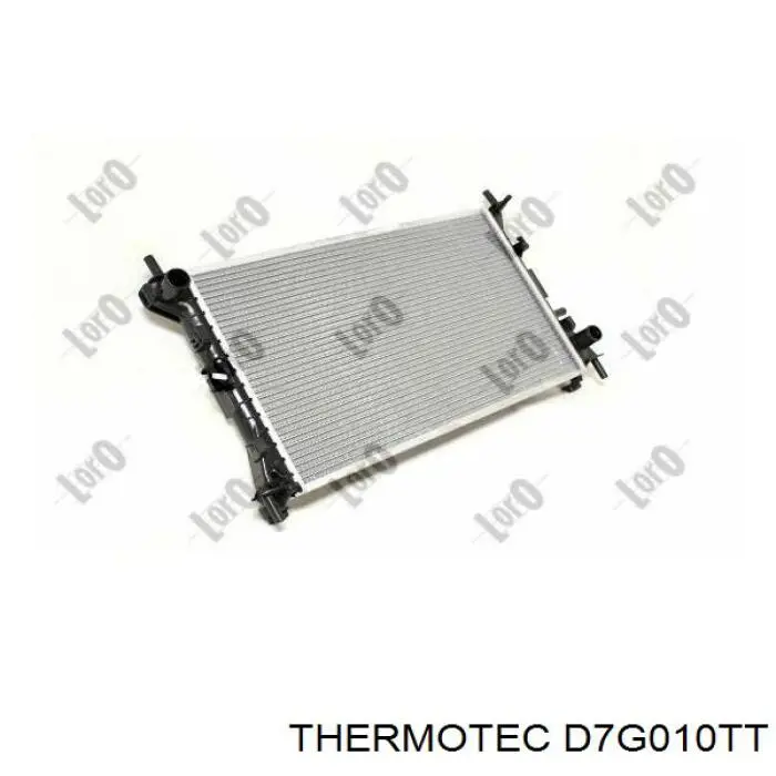 D7G010TT Thermotec radiador refrigeración del motor