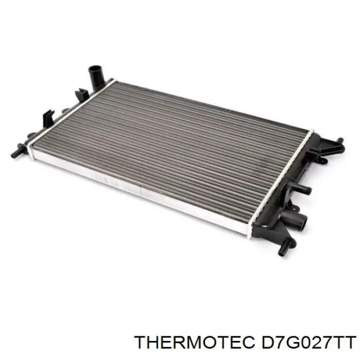 D7G027TT Thermotec radiador refrigeración del motor