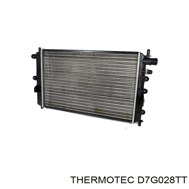 D7G028TT Thermotec radiador refrigeración del motor