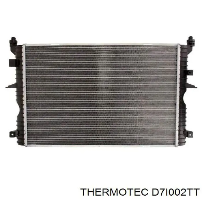 D7I002TT Thermotec radiador refrigeración del motor