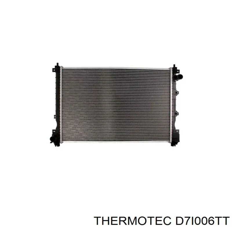 D7I006TT Thermotec radiador refrigeración del motor