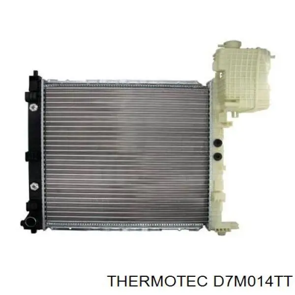 D7M014TT Thermotec radiador refrigeración del motor